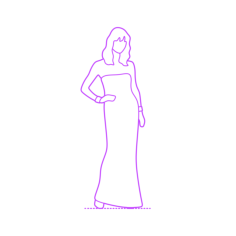 Pop Culture Fashion Models Brooklyn Decker Svg Line Art, Free Vectors File